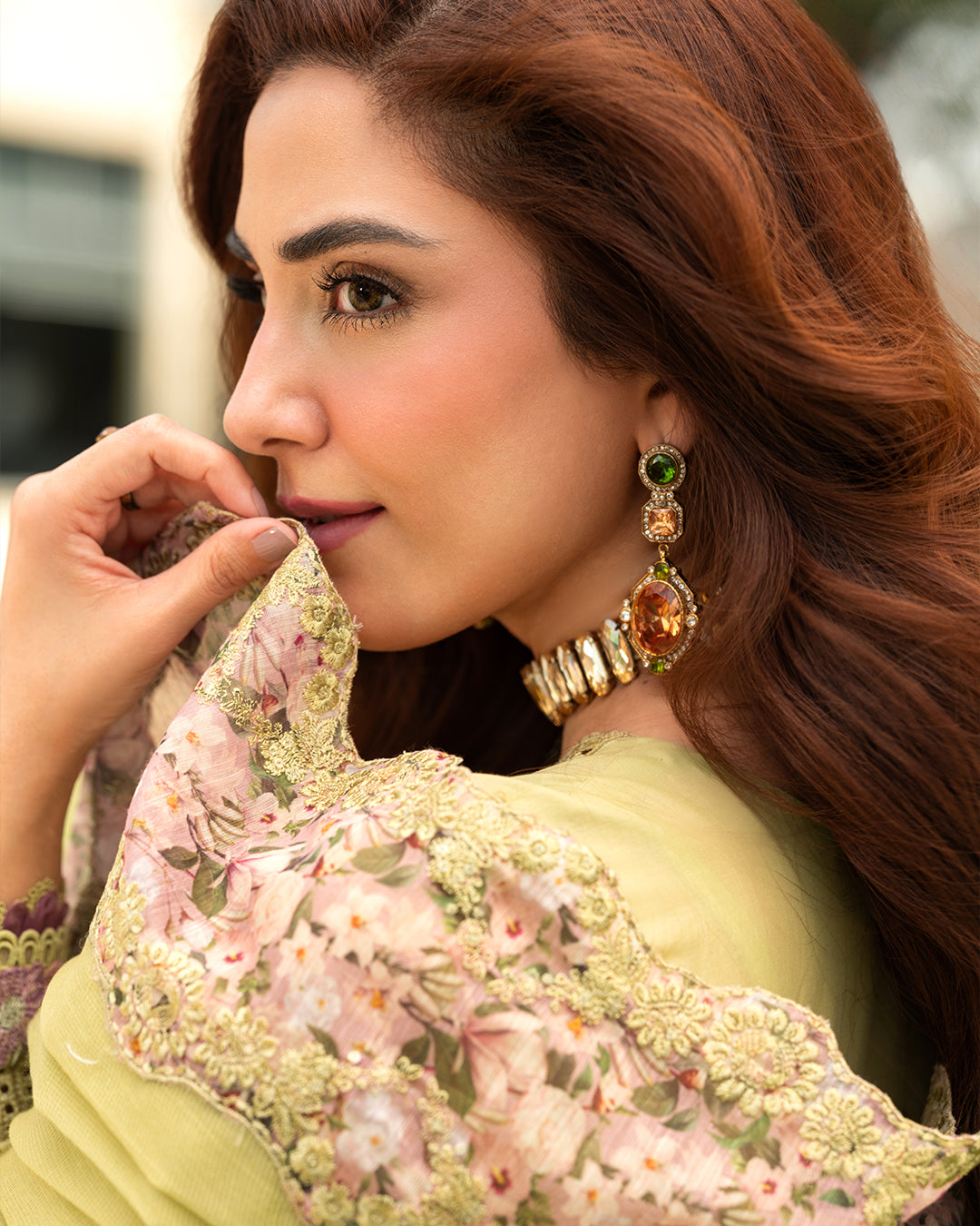 Elaf Summer Lawn Embroidered Unstitched 3PC FS-640