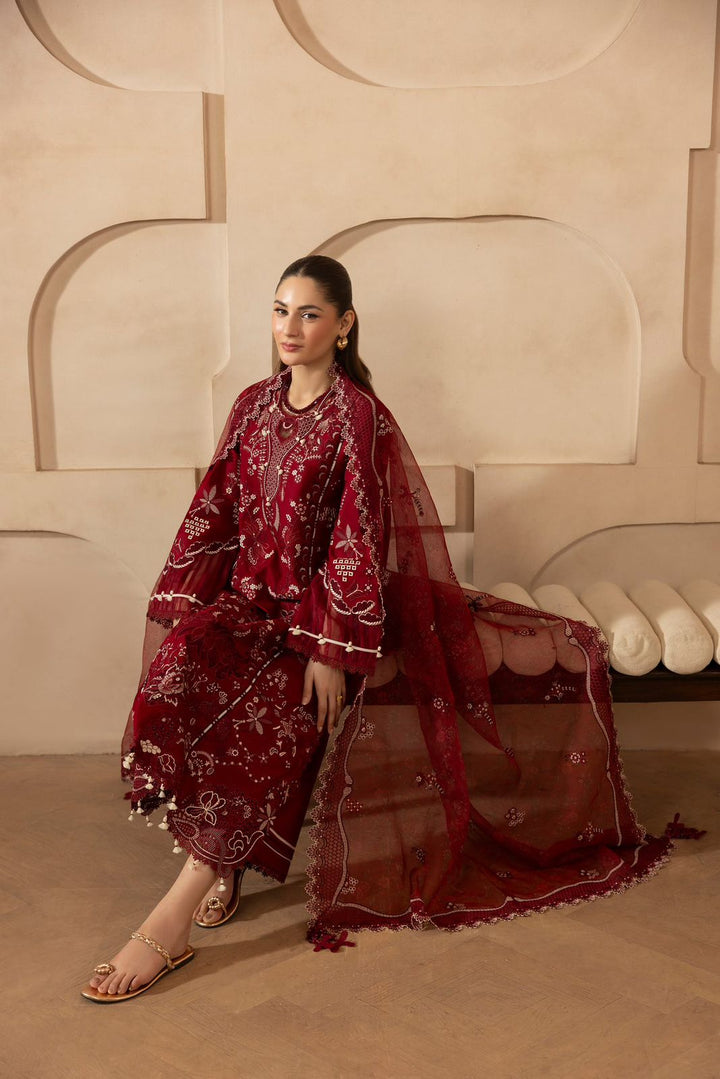 Mehimal Dhanak Embroidered Unstitched 3PC FF-2585