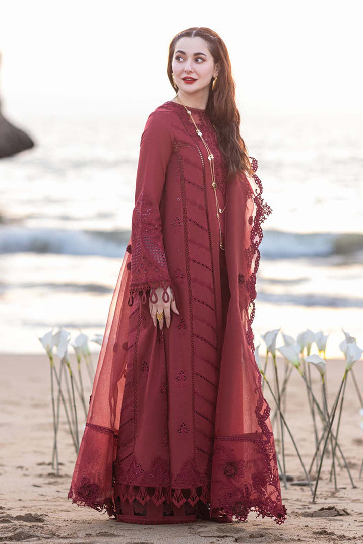 Qalamkar Summer Lawn Embroidered Unstitched 3PC SK-1101