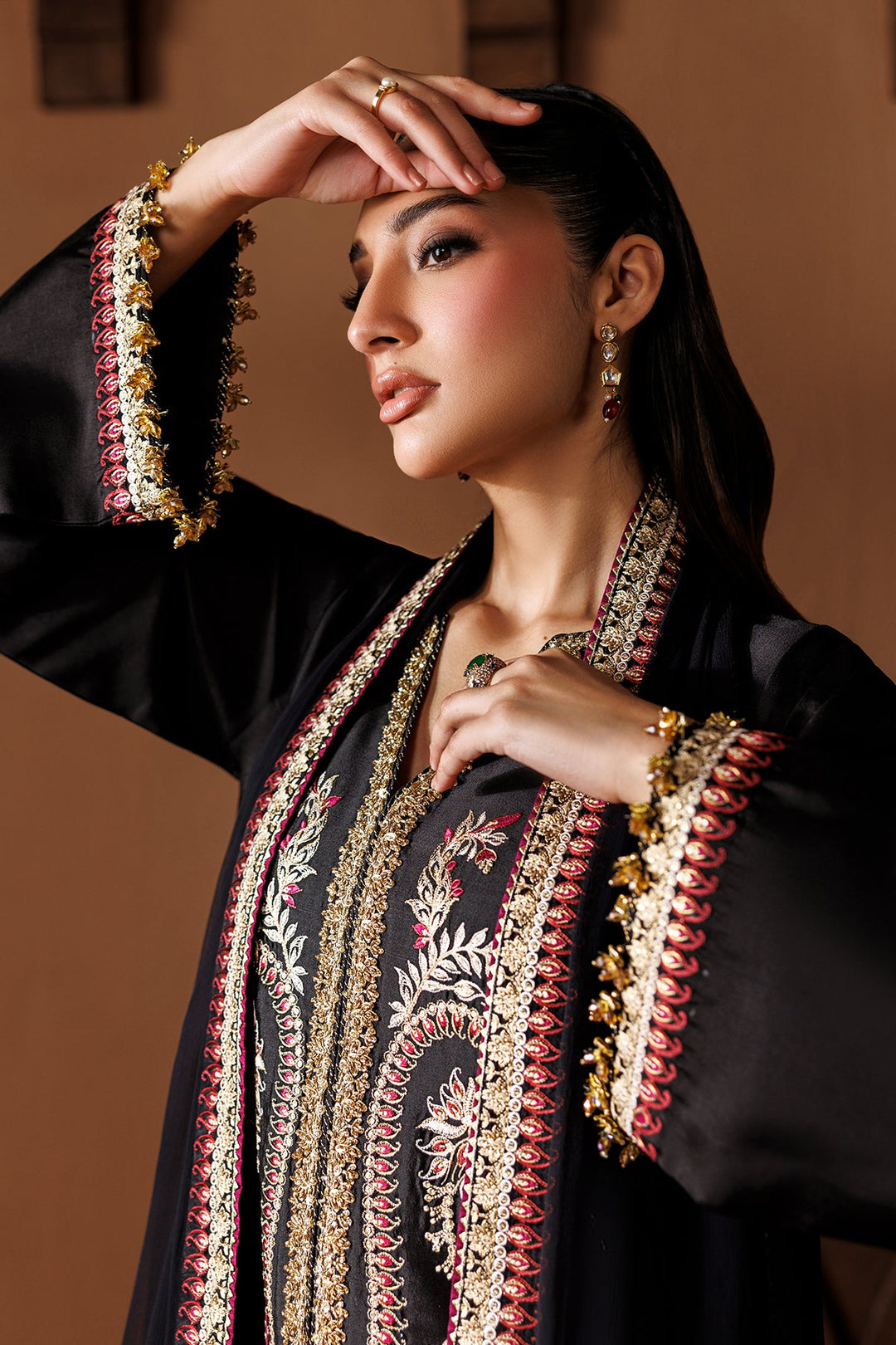 Baroque Dhanak Embroidered Unstitched 3PC FF-2452