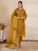 Bin Ilyas Summer Cotton Embroidered Unstitched 3PC SK-2044