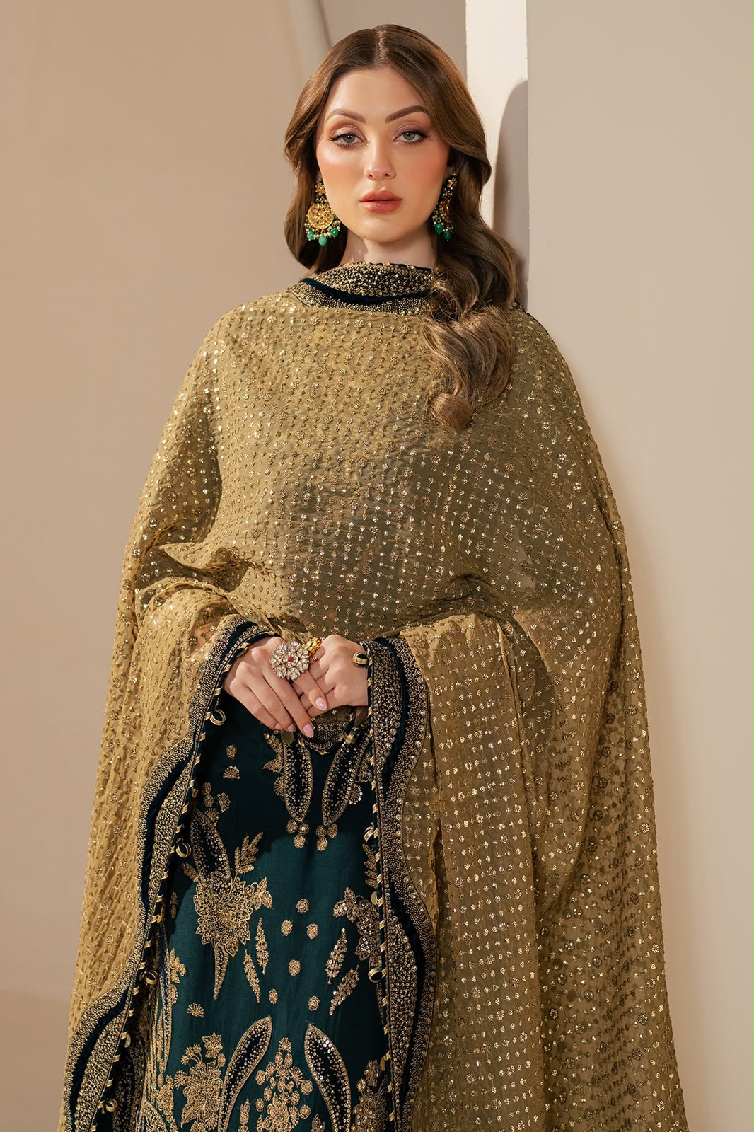 Jazmin Chiffon Embroidered Unstitched 3PC SK-2421