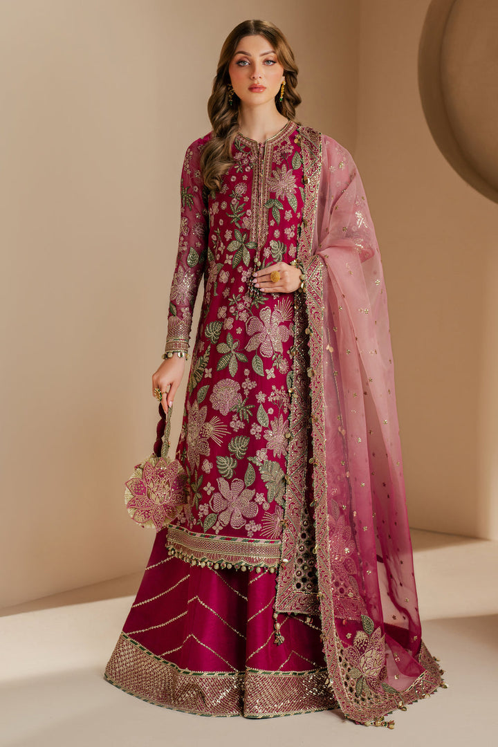 Jazmin Summer Chiffon Embroidered Unstitched 3PC SK-1129
