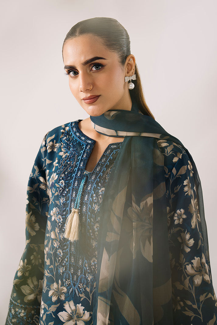 Imrozia Summer Lawn Embroidered Unstitched 3PC LU-1081