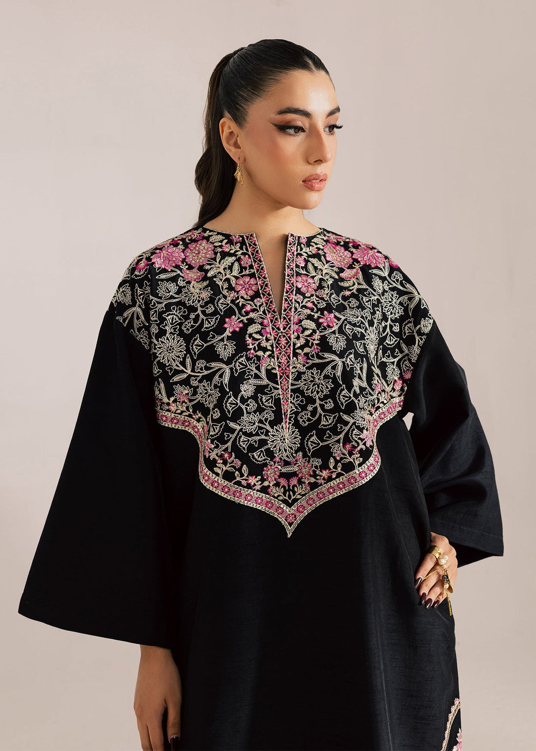 Charles & Keith Summer Lawn Embroidered Unstitched 3PC PD-1209