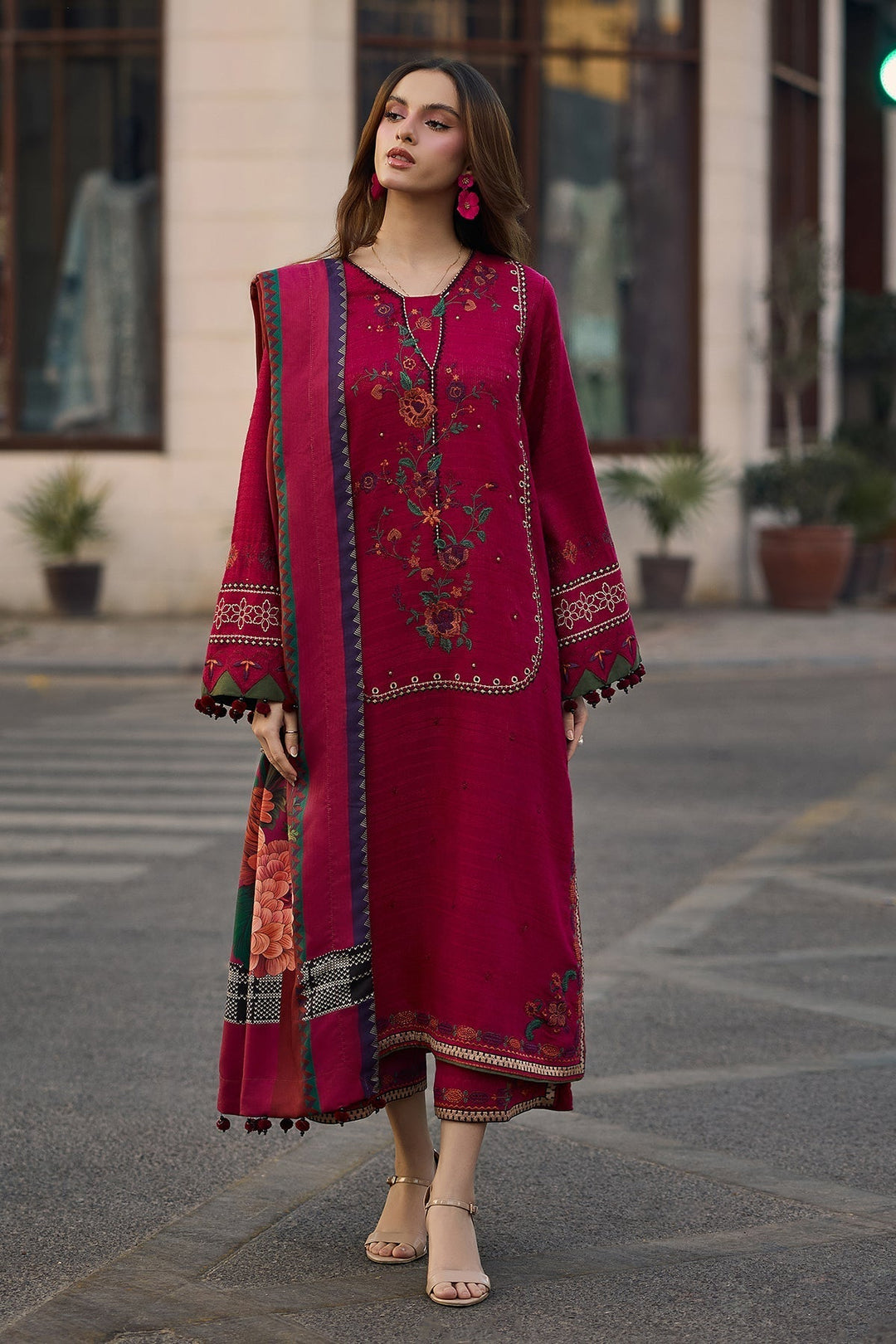 Charizma Summer Embroidered Lawn Unstitched 3PC 2026 SE-1003