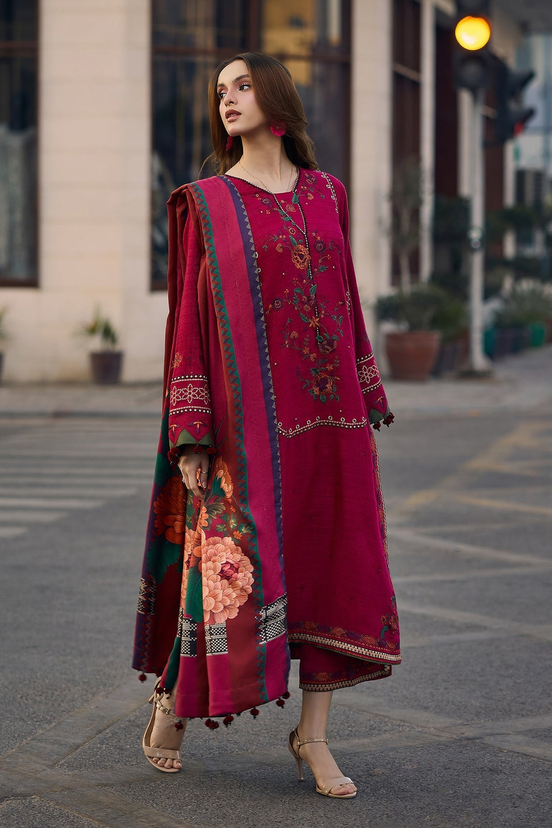 Charizma Summer Embroidered Lawn Unstitched 3PC 2026 SE-1003