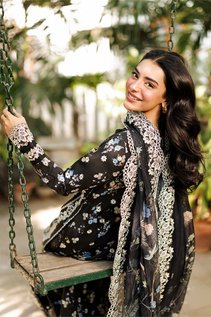 Afrozeh Summer Lawn Embroidered Unstitched 3PC MS-1080