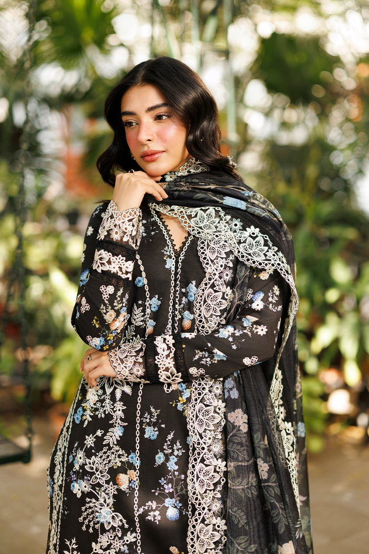 Afrozeh Summer Lawn Embroidered Unstitched 3PC MS-1080