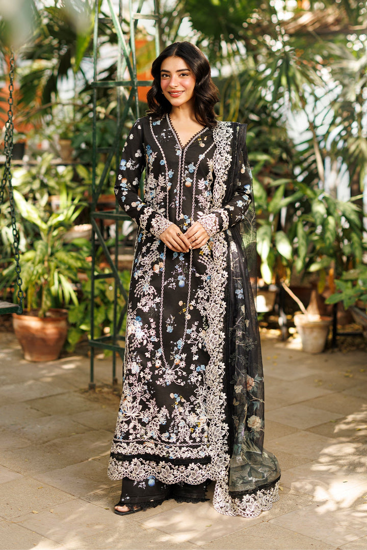 Afrozeh Summer Lawn Embroidered Unstitched 3PC MS-1080